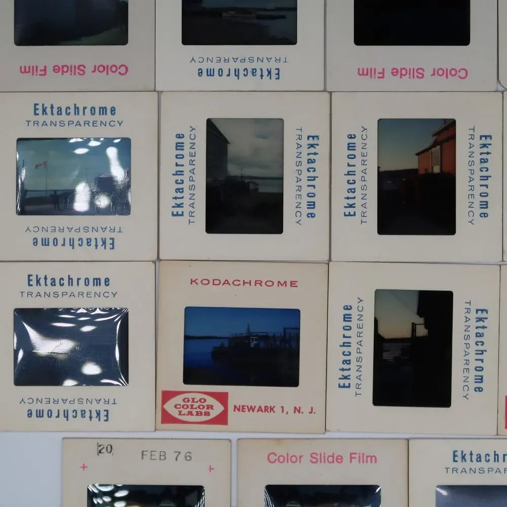 35mm Slides 1970s Lot of 45 Vintage Maine Coast Ocean Architecture Photography